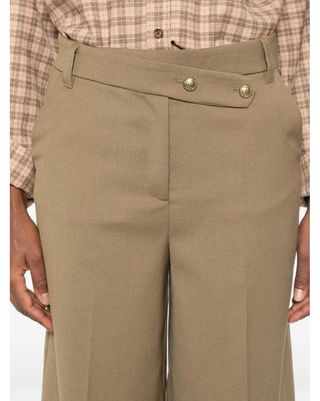Pinko Natural Bermuda Shorts