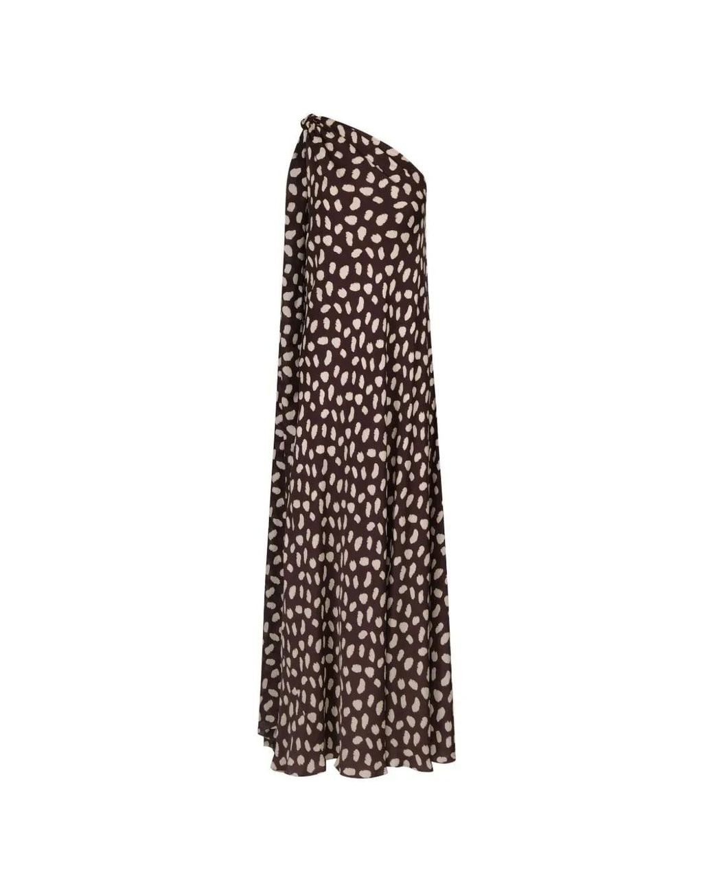 Johanna Ortiz White Elegant Freedom Printed Maxi Dress