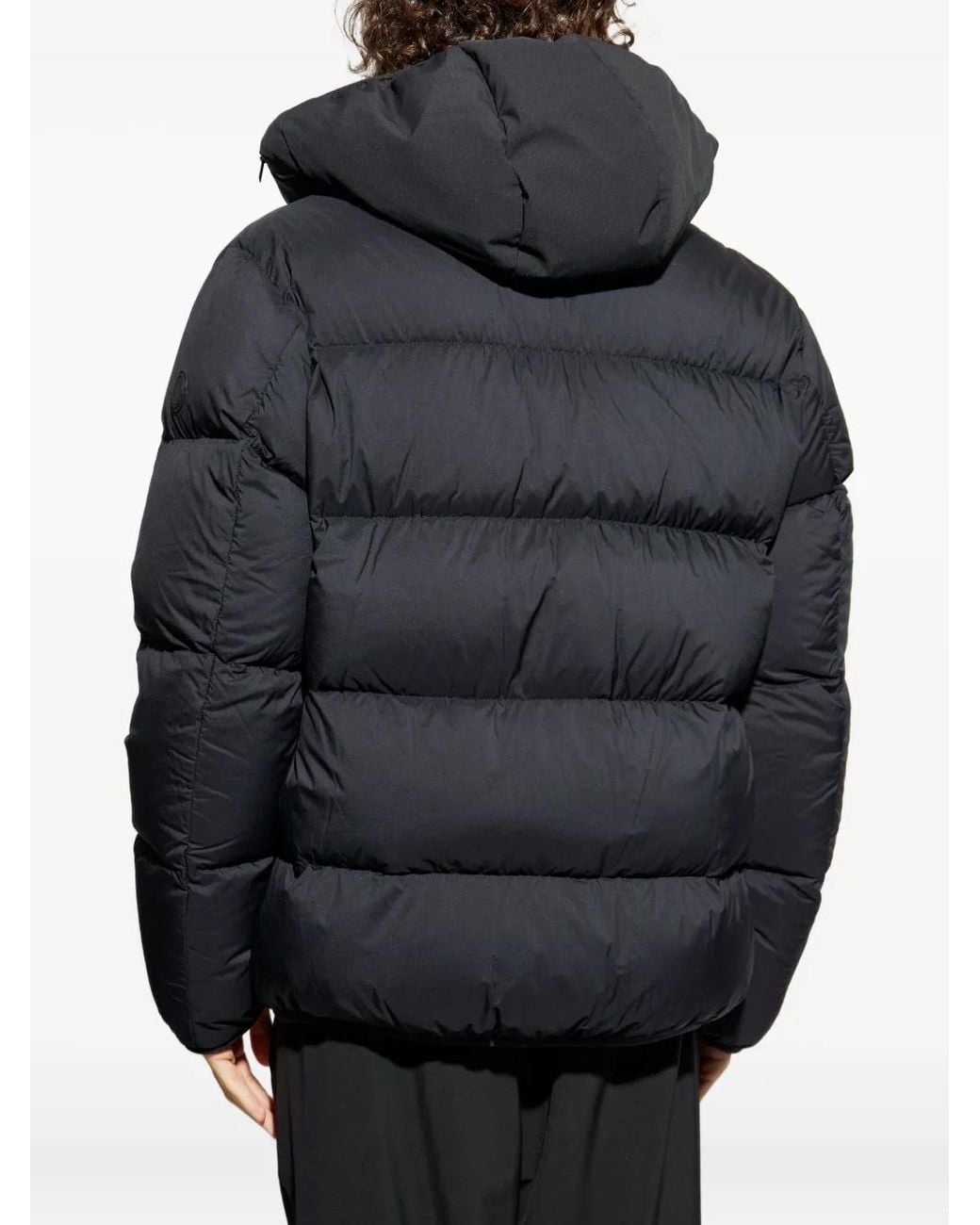 Moncler Forez Donsjack Met Capuchon in het Gray voor heren