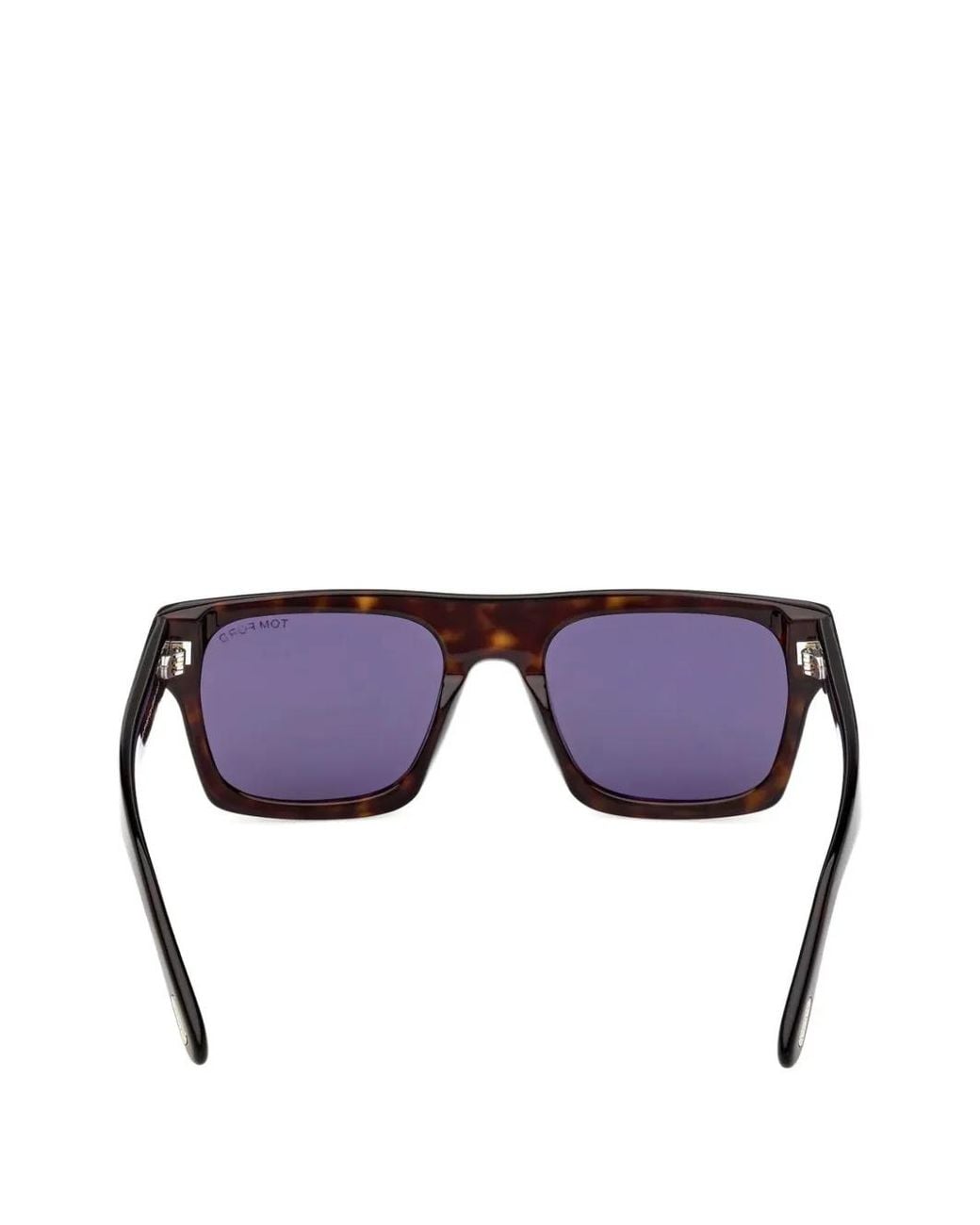 Tom Ford Eckige Sonnenbrille in Brown für Herren