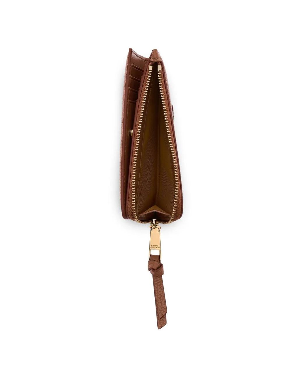Marc Jacobs Brown The Leather Slim Wallet