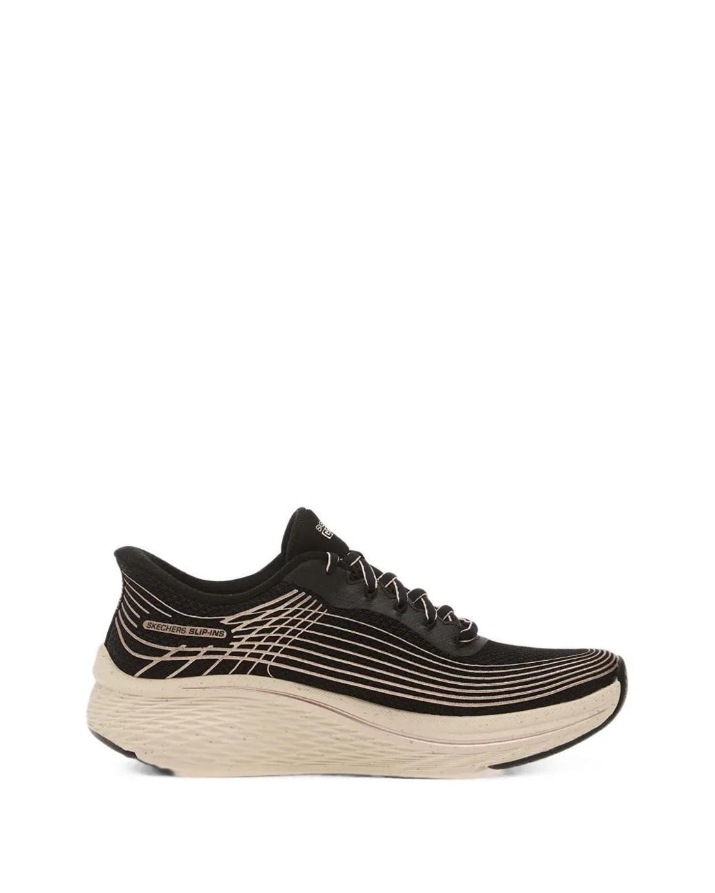 Skechers White Go Run Max Cushioning Sneakers