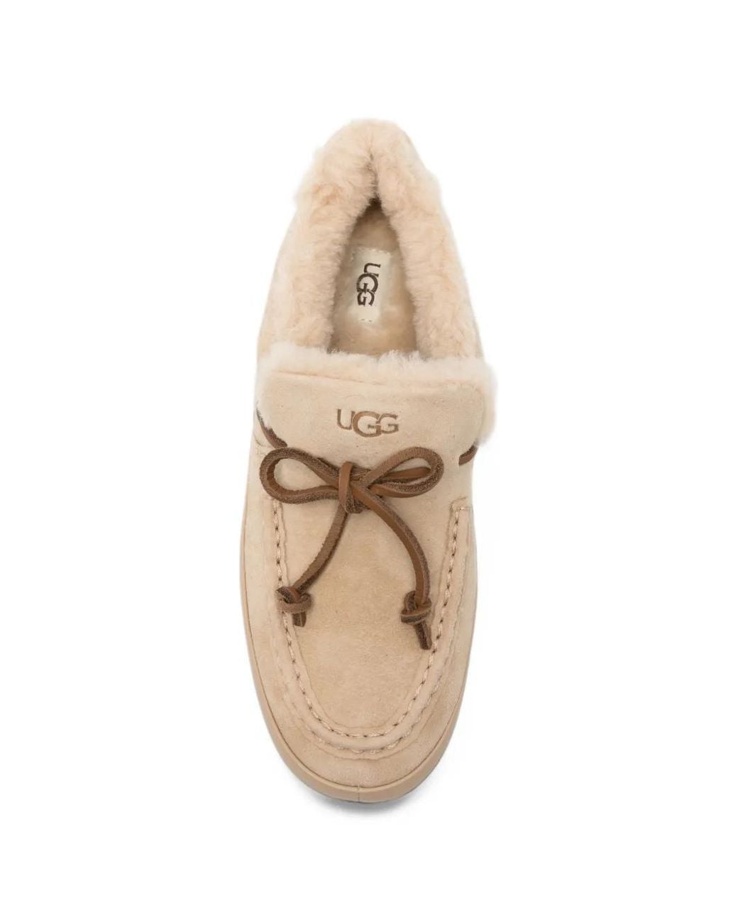Ugg Natural Quill Suede Loafers
