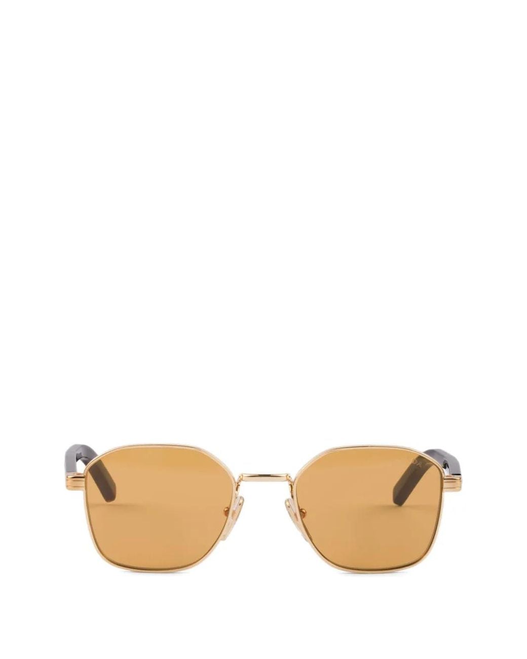 Prada Natural Square-Frame Sunglasses for men
