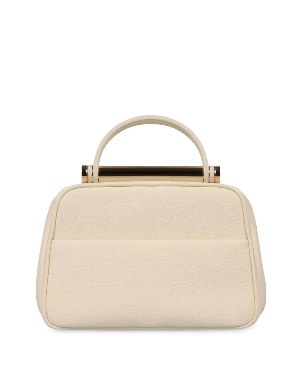 Valextra Natural Leather Handbag