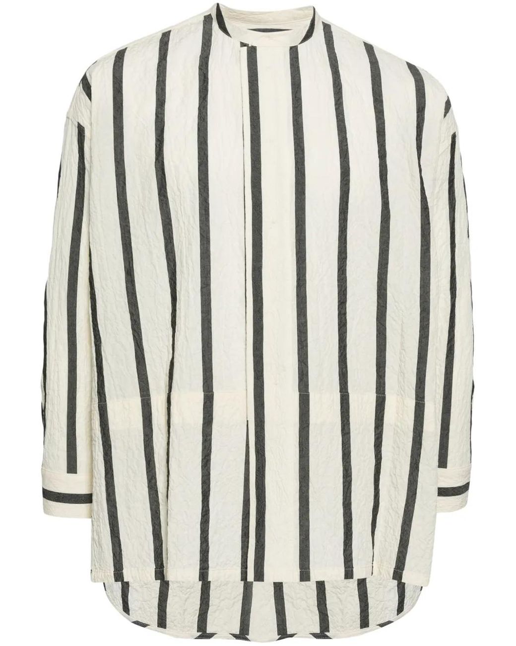 Camisa A Rayas Toogood de hombre de color Natural