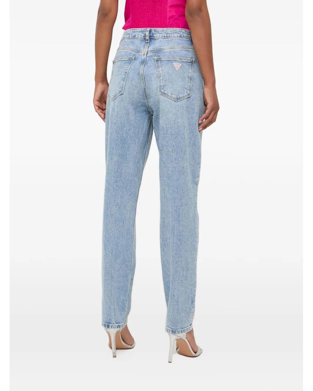 Guess Blue Mom Fit Jeans