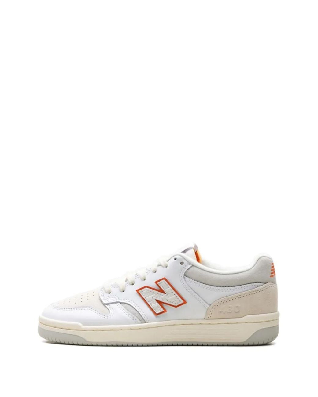 New Balance White Kith Madison Square Garden Capsule Leather Sneakers for men