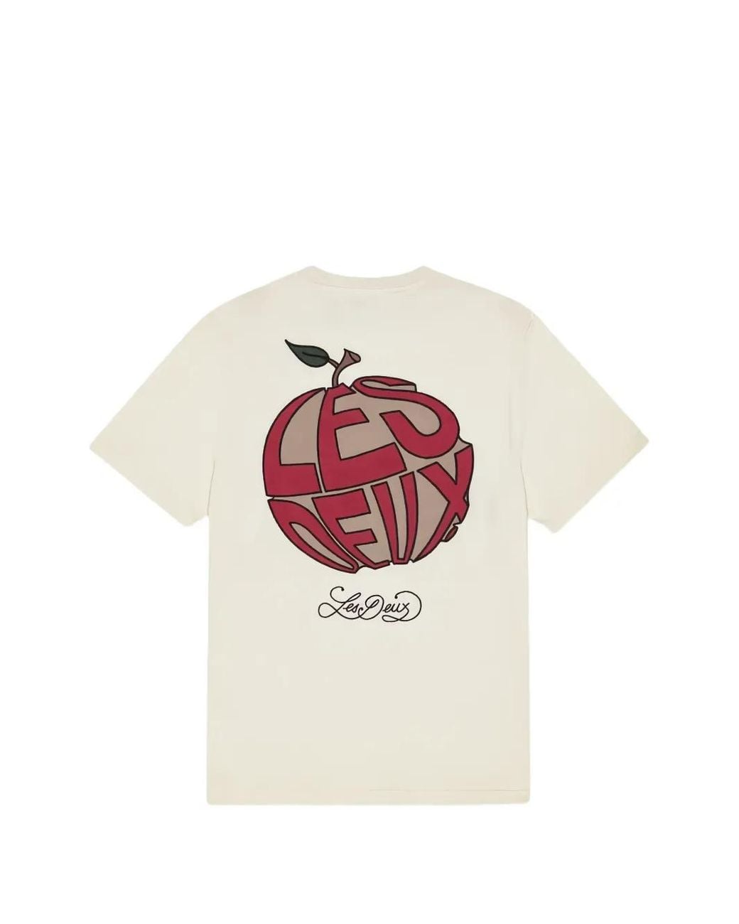 Les Deux White Orchard Logo-Print T-Shirt for men