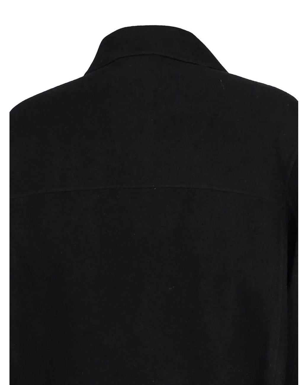 Séfr Black Brushed Wool Jacket for men