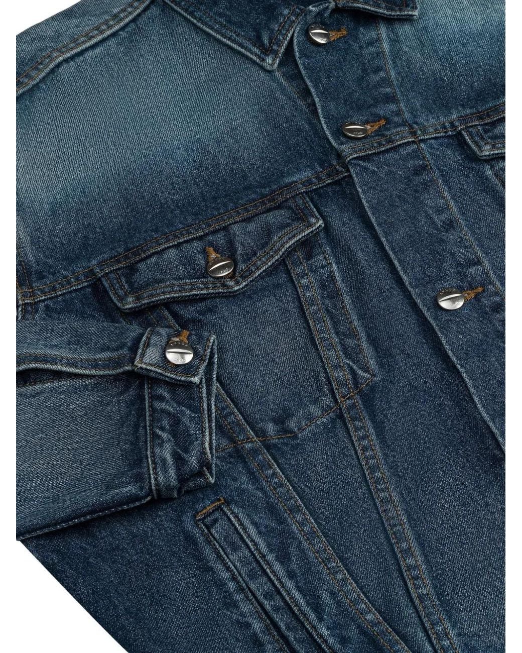 Rhude Blue Pocket Denim Jacket