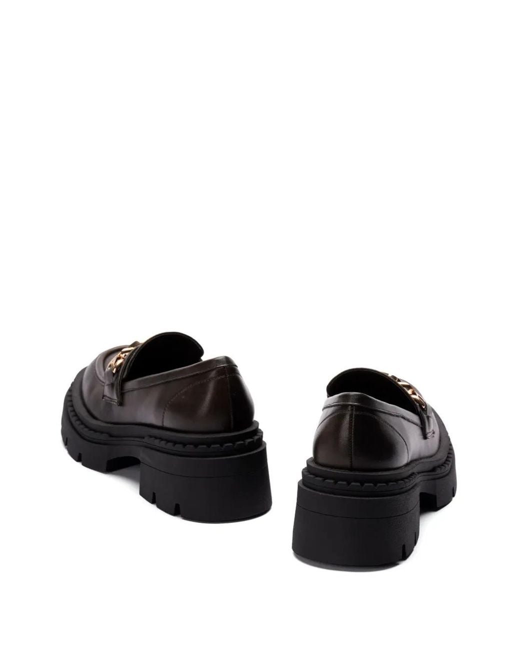 Twinset Black Oval T Loafers