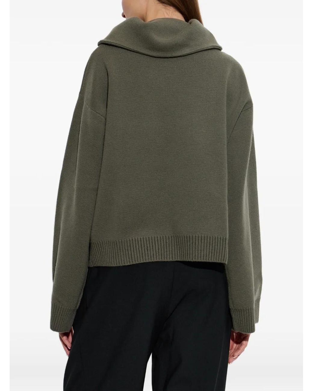 IRO Green Lovefool Turtleneck Sweater