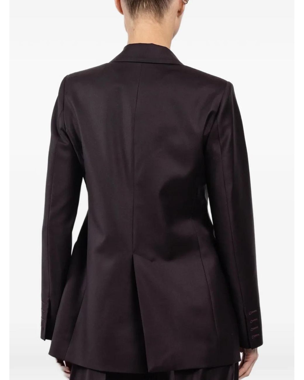 Sa Su Phi Black Andrea Single-Breasted Blazer