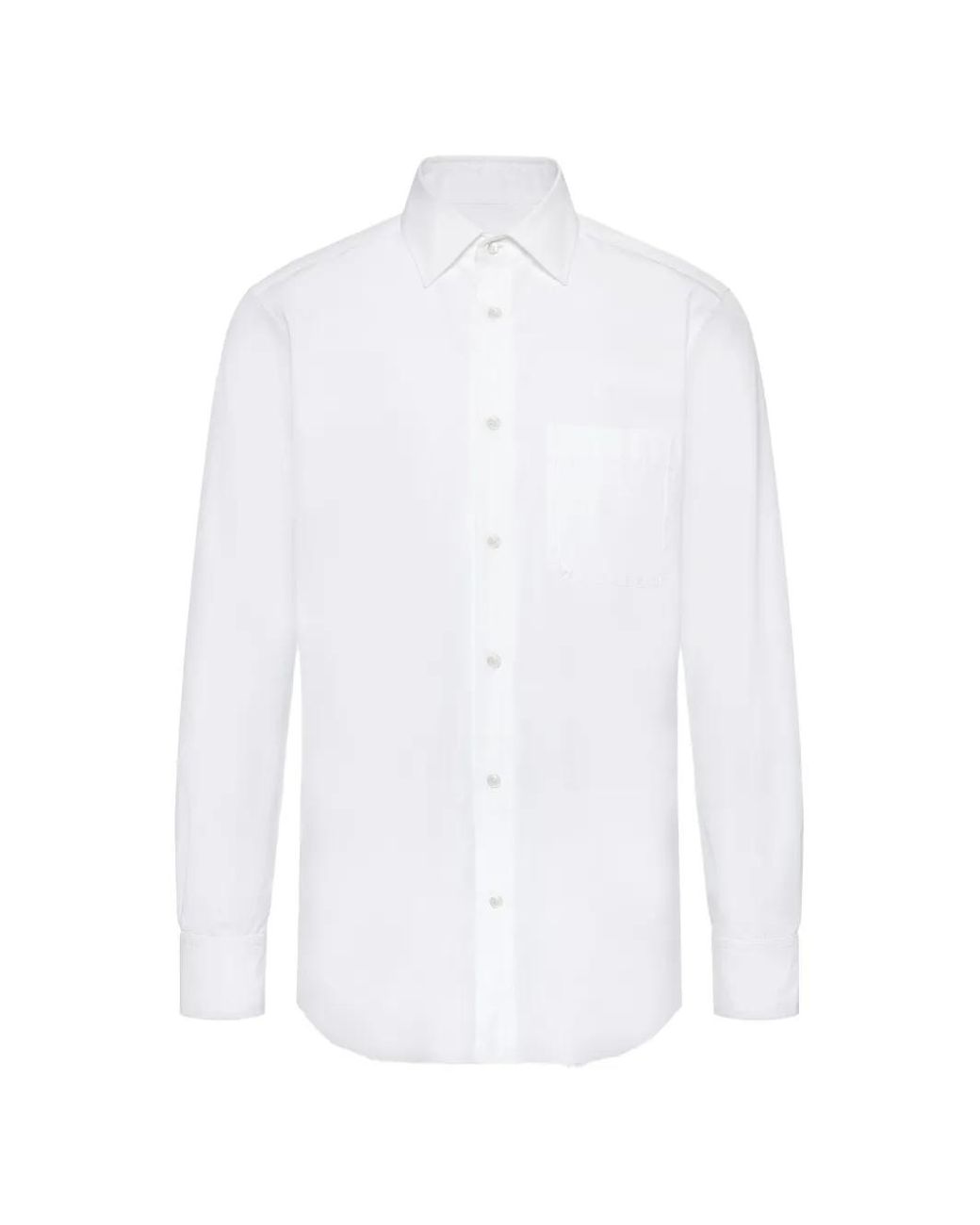 Maison Margiela White Cotton Shirt for men