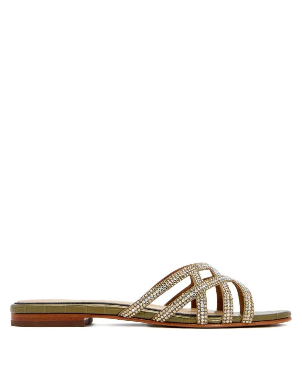 Nicoli Multicolor Sandales Zuri À Brides À Ornements