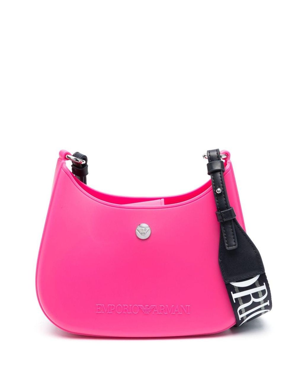 Emporio Armani Gummy Crossbody Bag in Pink | Lyst