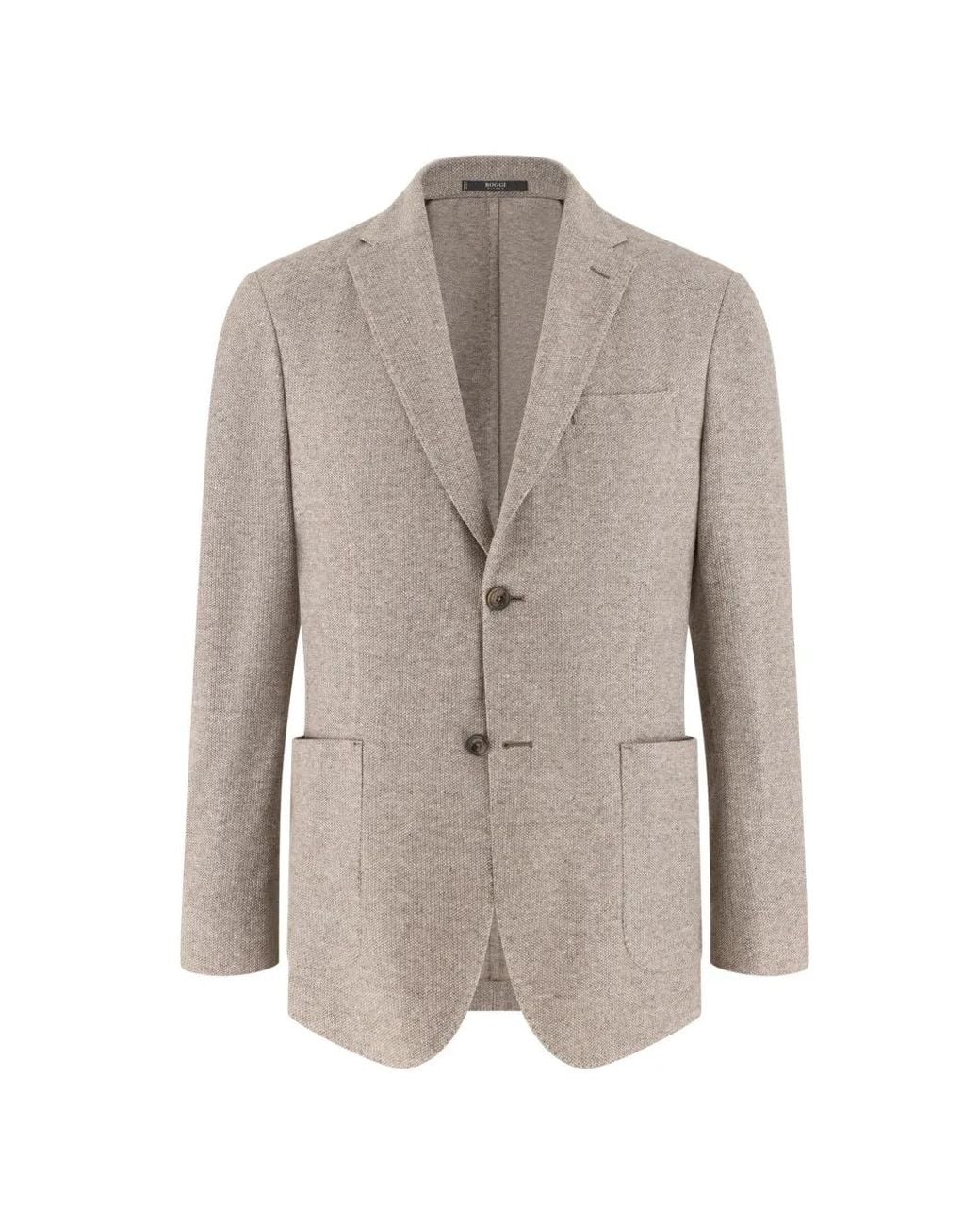 Boggi Gray Single Breasted Blazer for men