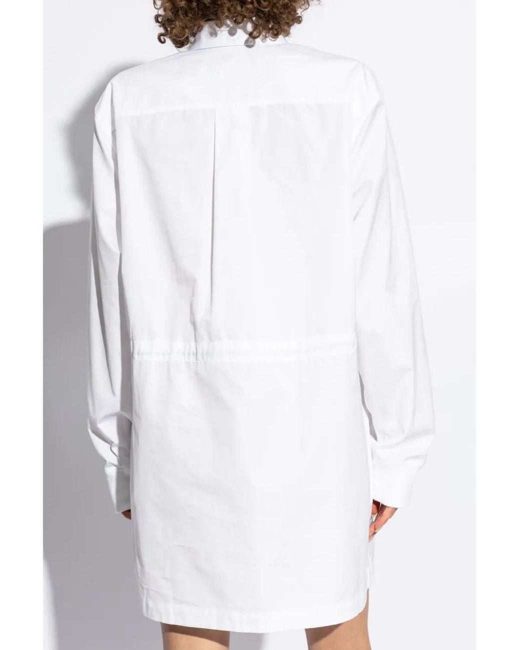 DSquared² White Cotton Mini Dress