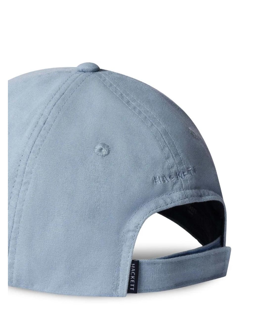 Hackett Blue Washed Baseball Cap for men