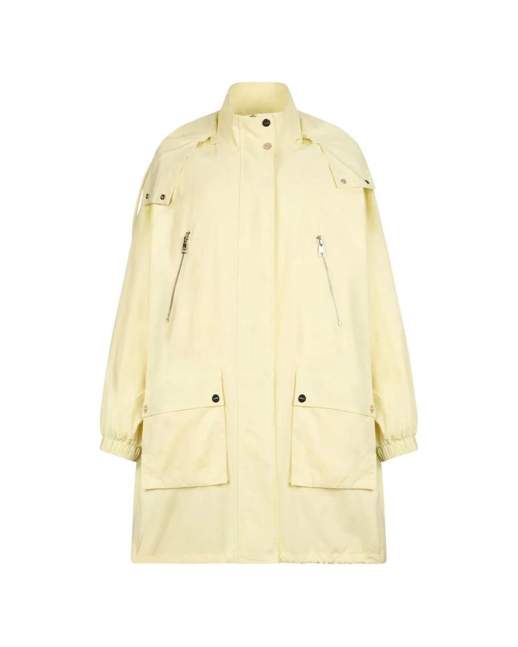 Liu Jo Yellow Waterproof Parka