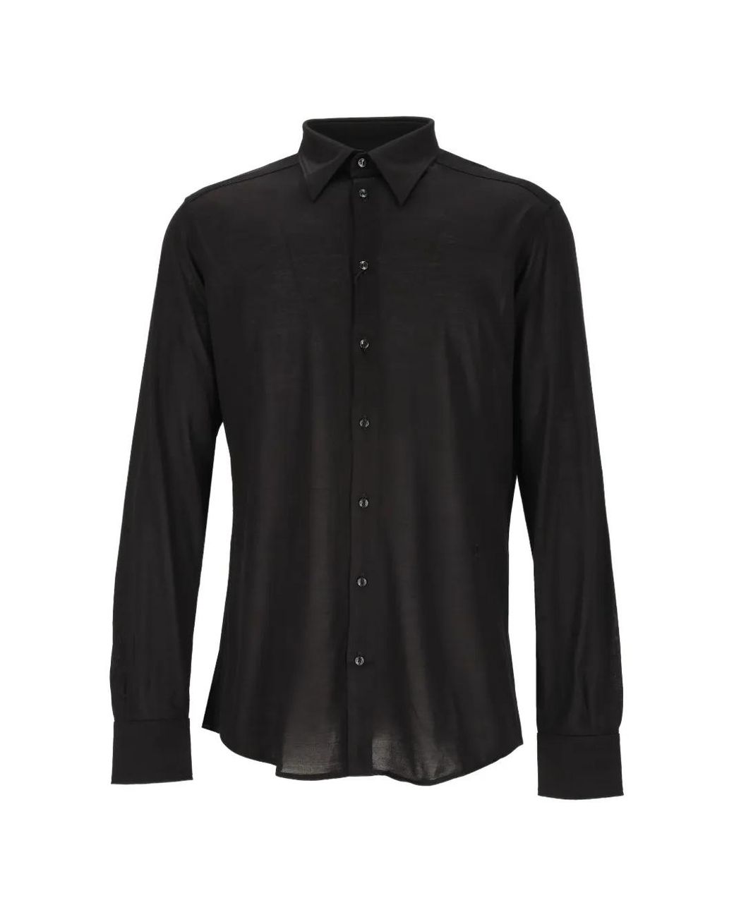 Dolce & Gabbana Black Chemise Martini En Jersey for men