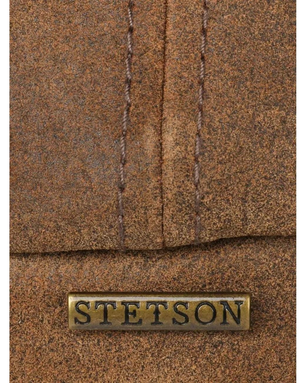 Stetson Brown Baseballkappe Mit Einsätzen