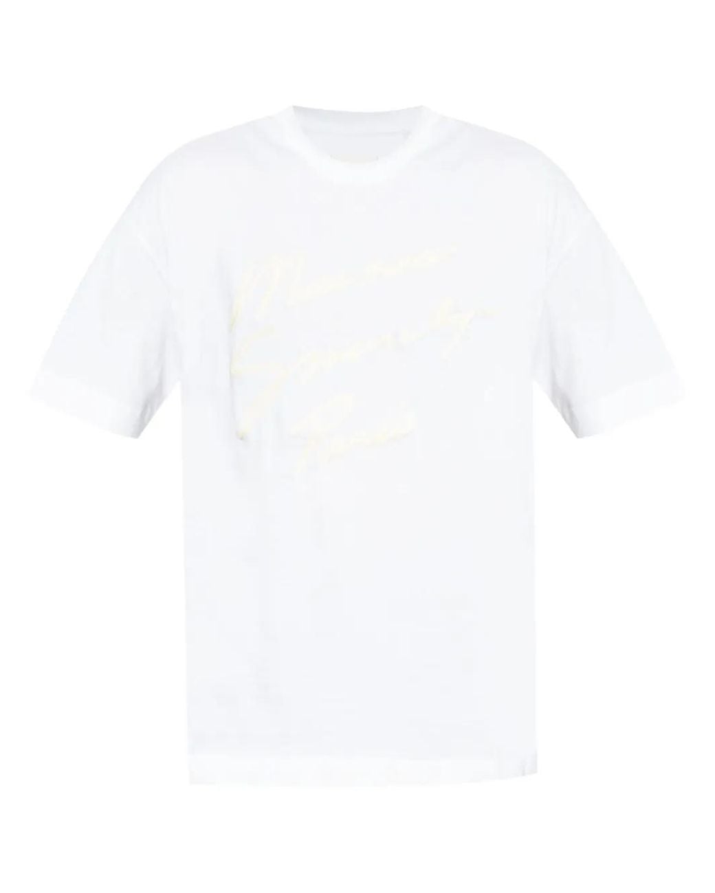 Givenchy White Maison T-Shirt for men