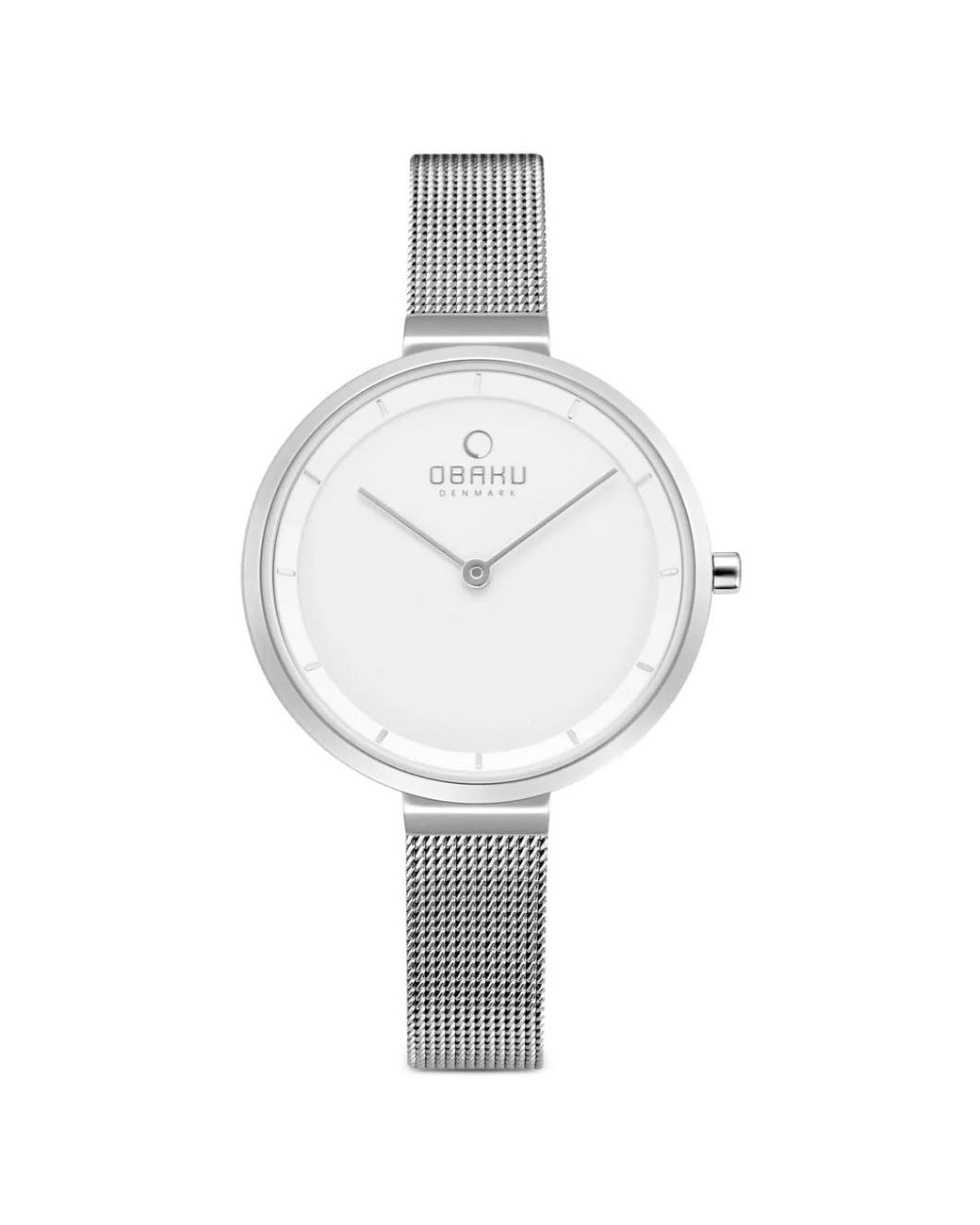 Obaku White Montre Classic Mm