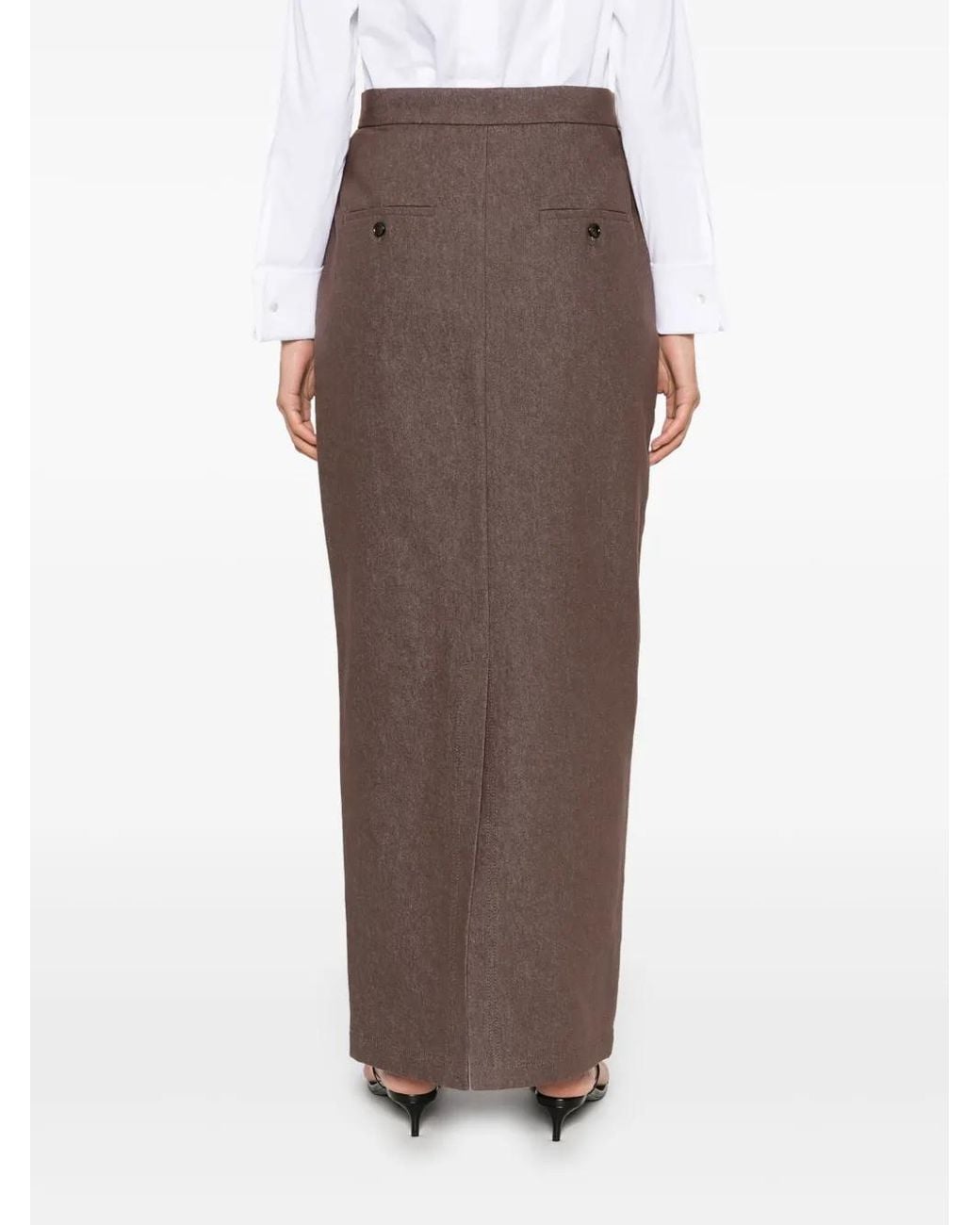 Max Mara Brown 'Pianosa' Skirt