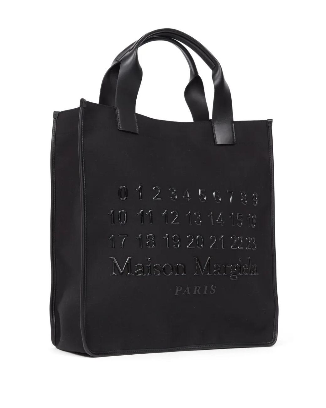 Maison Margiela Black Cabas Tote Bag
