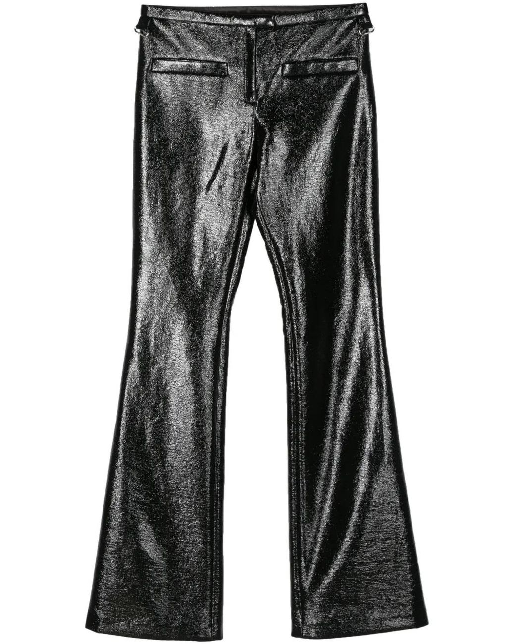 Courreges Black Flared Trousers