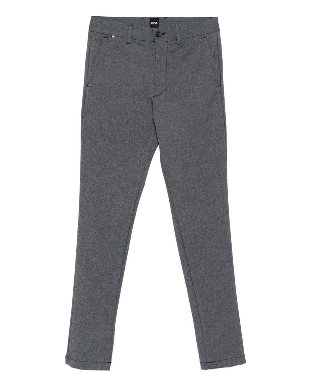 Boss Gray Pantalon De Jogging À Motif for men