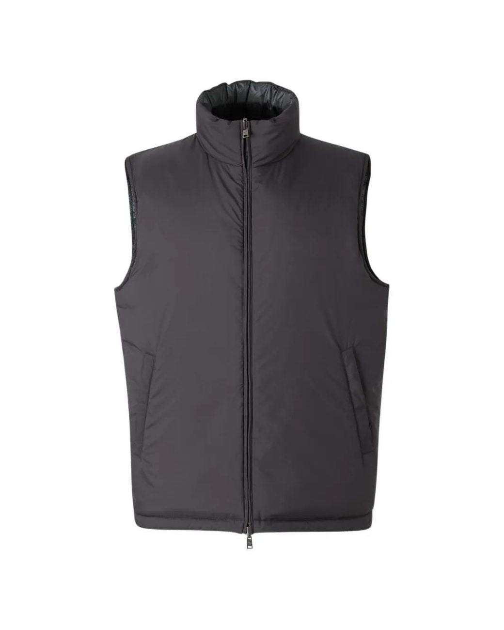 Chaleco Acolchado Reversible Herno de hombre de color Gray