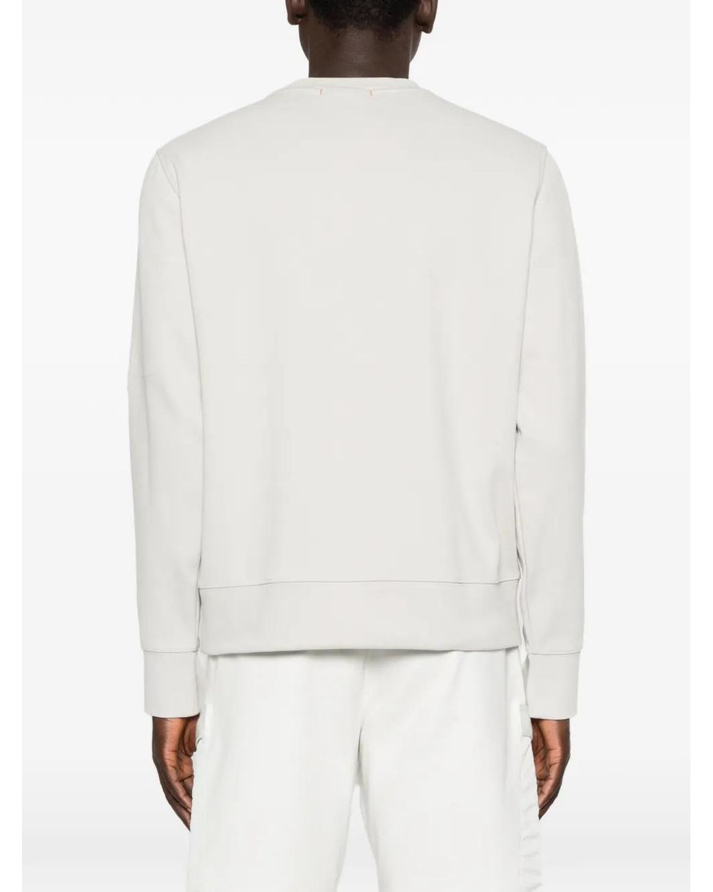 Parajumpers White Crew-Neck Sweatshirt for men