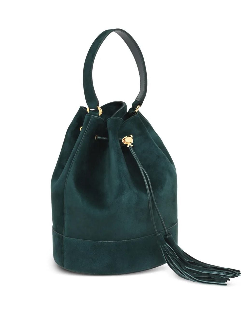 Gianvito Rossi Blue Sienna 22 Bucket Bag