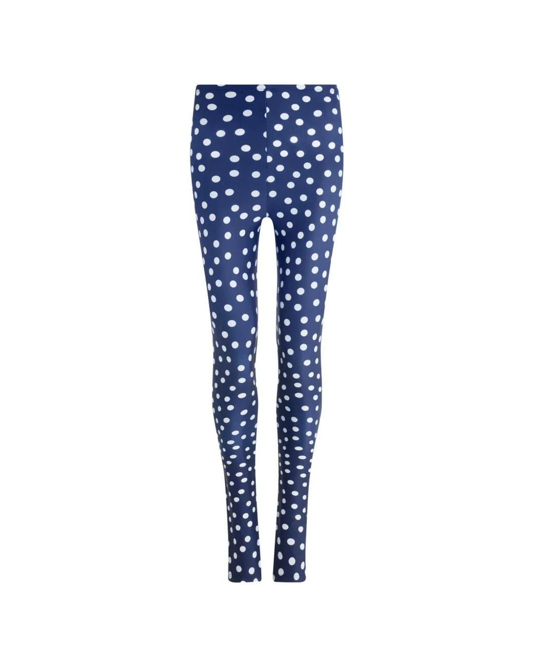 Jean Paul Gaultier Blue Polka Dot Leggings
