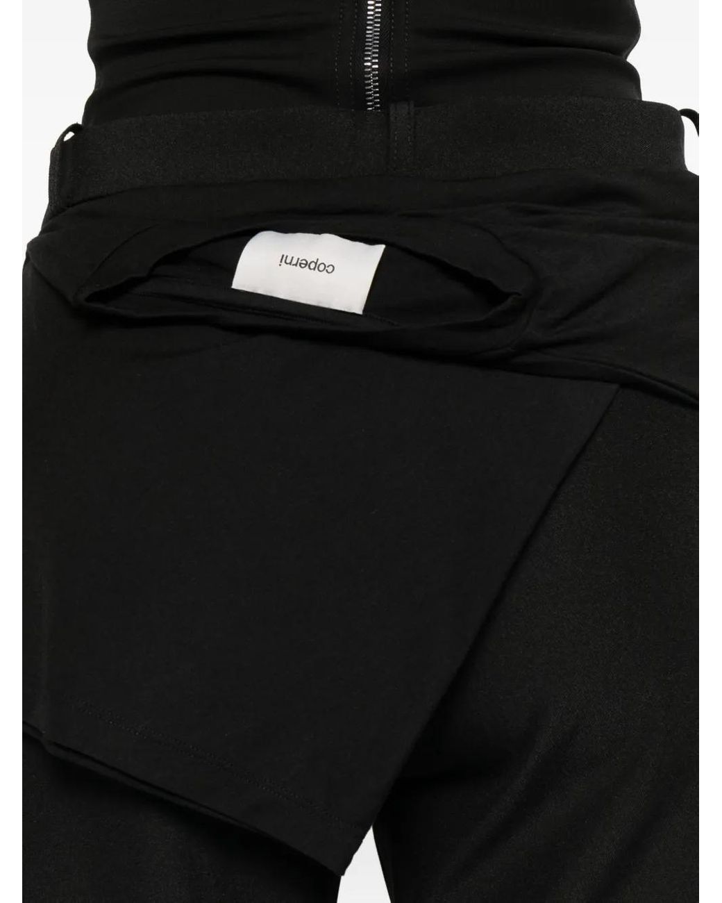 Coperni Black Tie-Waist Trousers