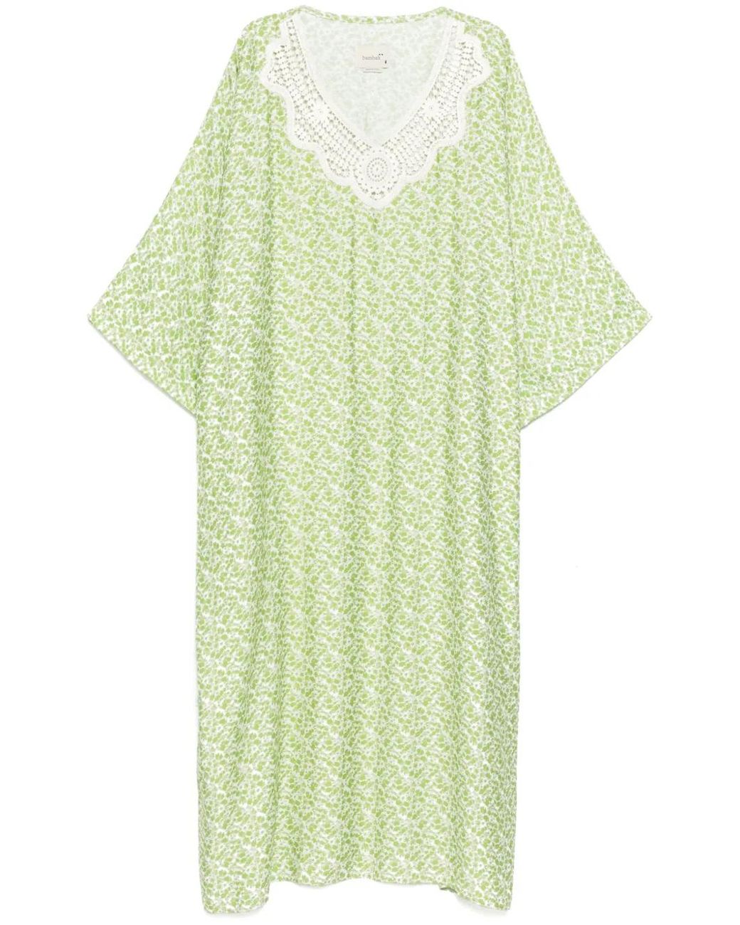 Bambah Green Flora Dress