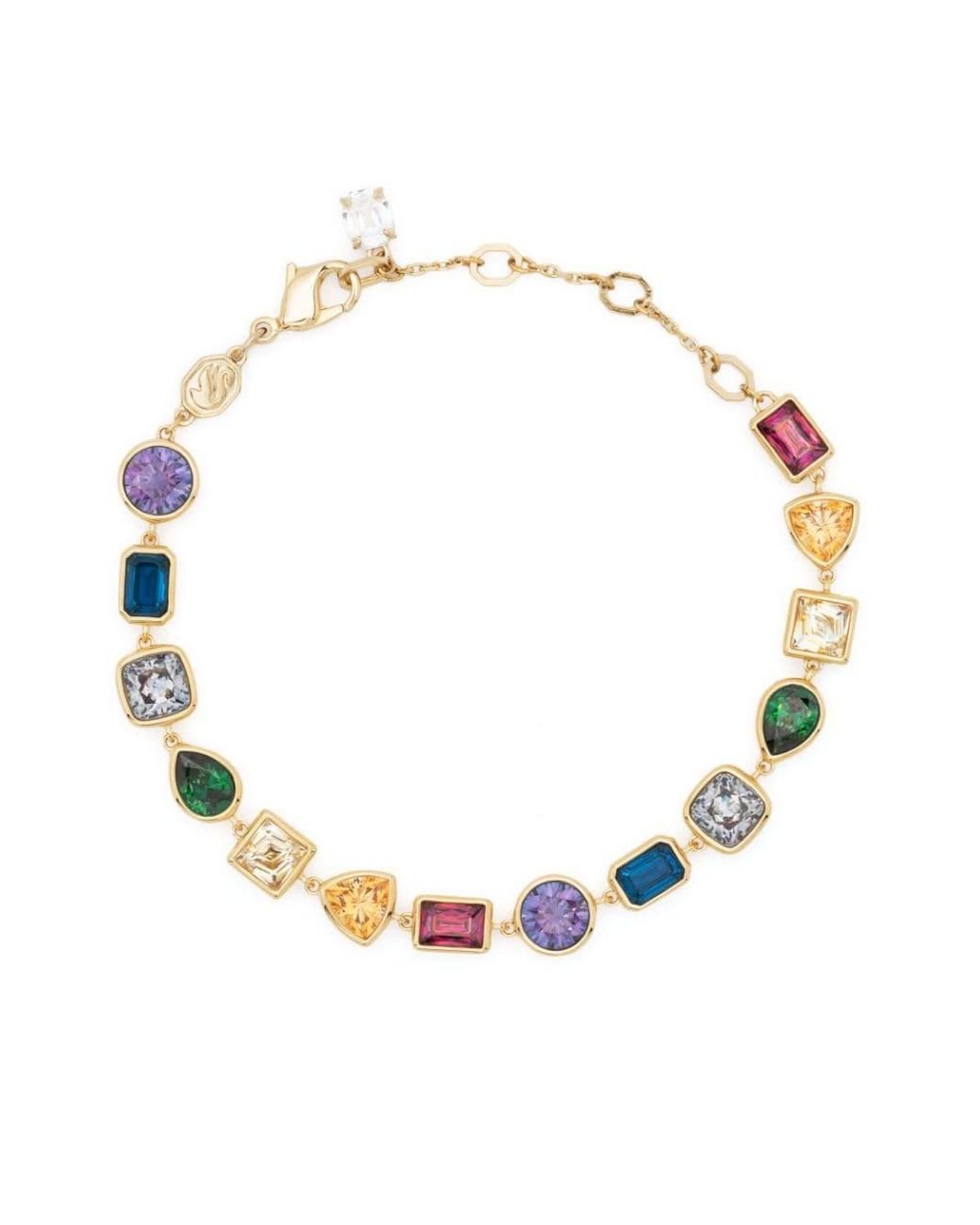 Swarovski Stilla Crystalembellished Bracelet in Metallic Lyst