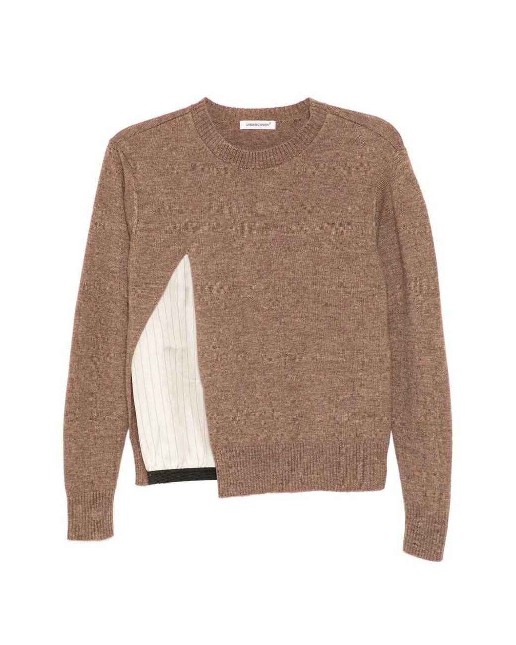 Undercover Brown Layered Sweater