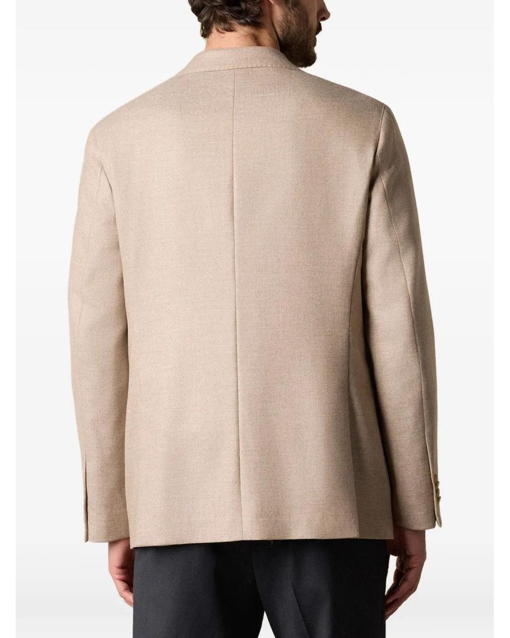 Brooks Brothers Natural Wool-Cashmere Blend Blazer for men
