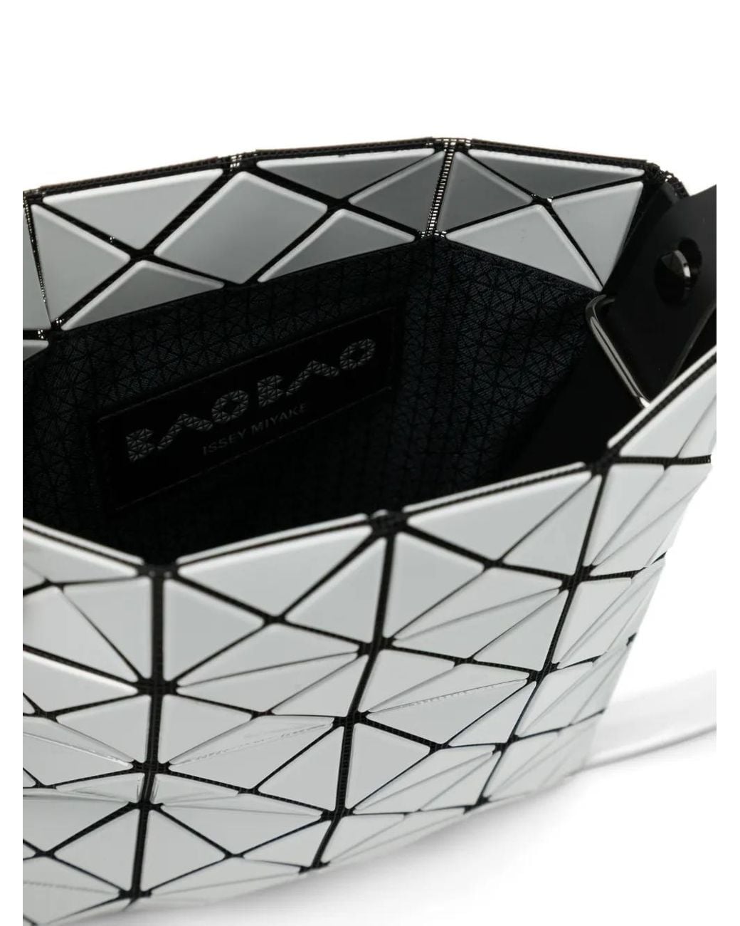 Issey Miyake White Prism Crossbody Bag