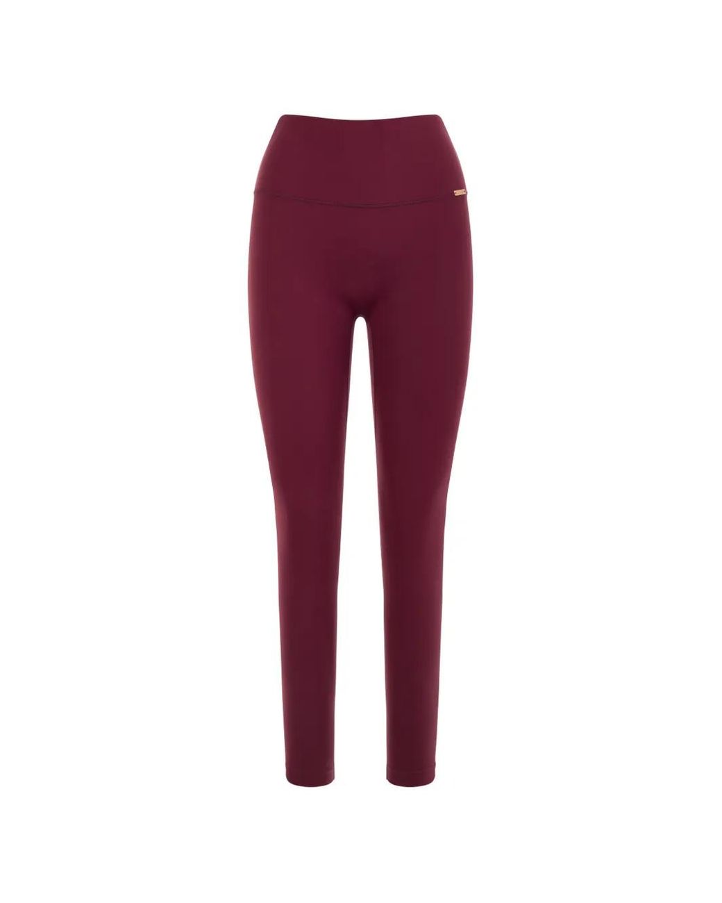 AMADAWEAR Red Bonita High-Rise Leggings