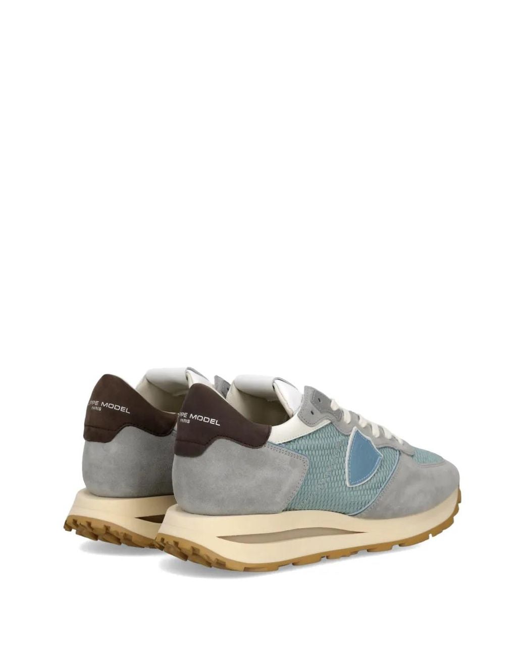 Philippe Model Blue Sneakers for men