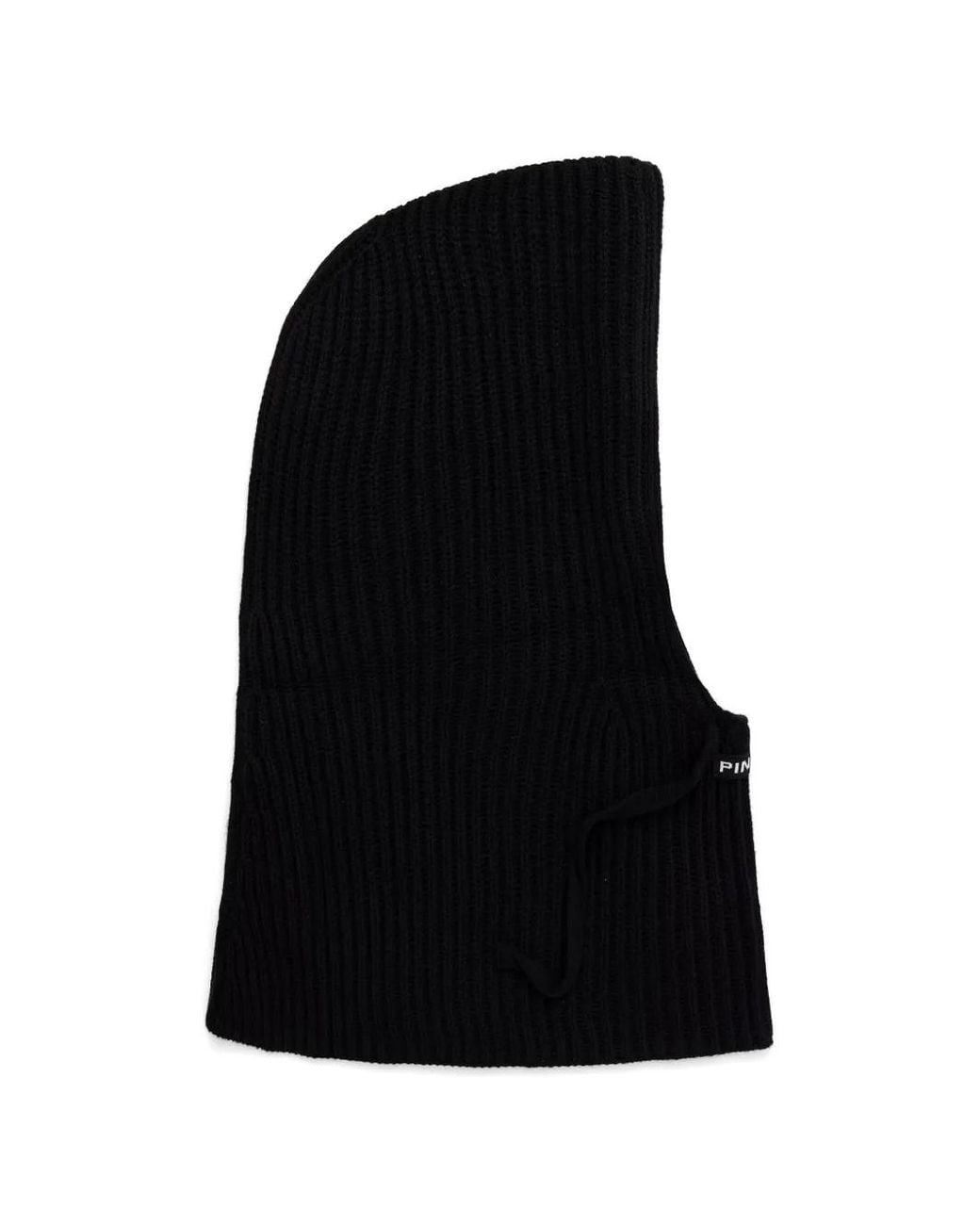 Pinko Black Gerippte Balaklava