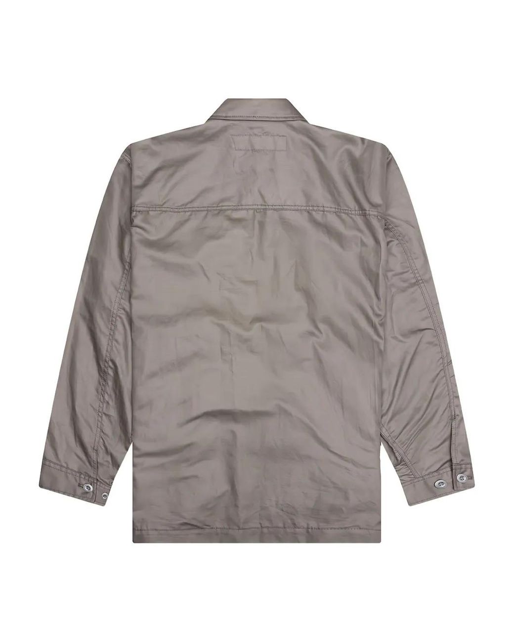 Comme des Garçons Gray Multi-Pocket Button-Cuff Shirt Jacket for men
