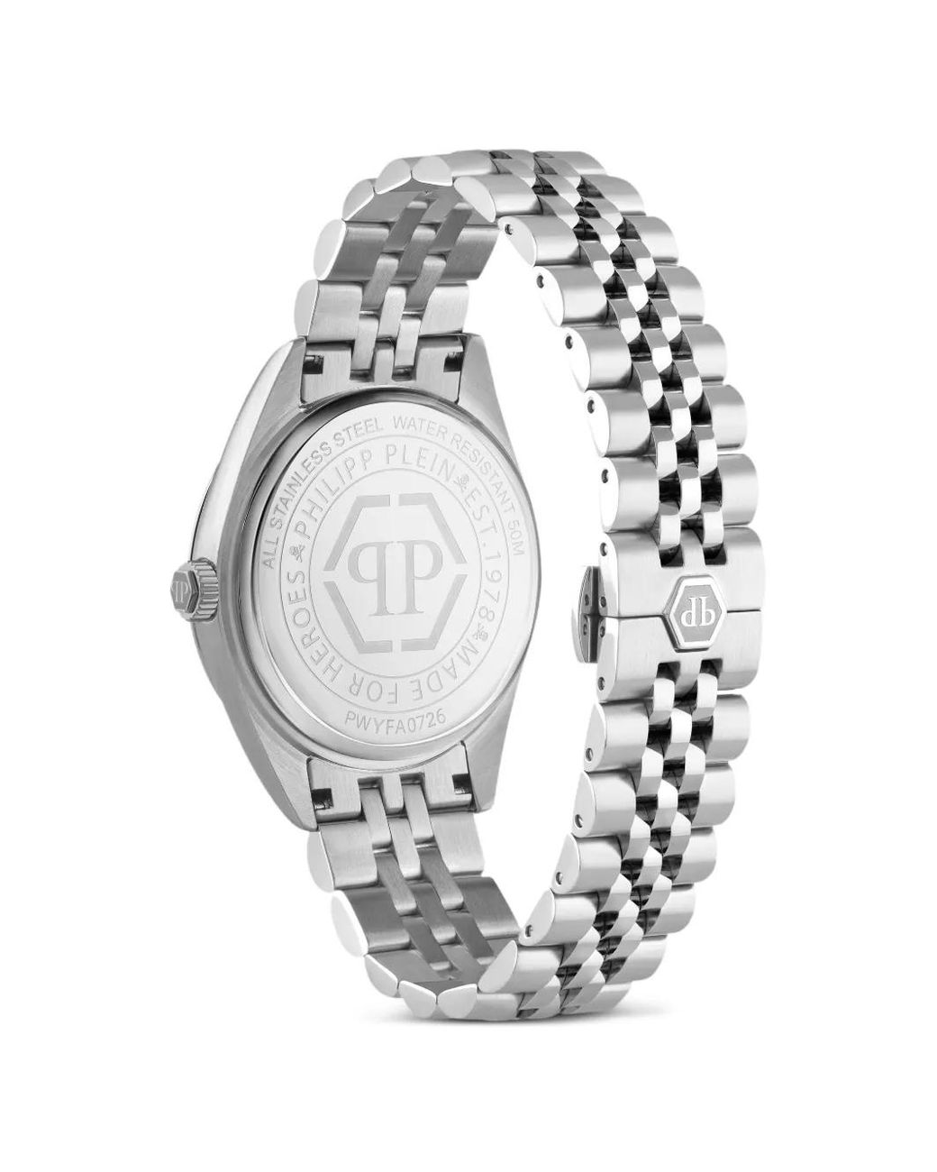 Philipp Plein Blue Date Superlative 34Mm Watch