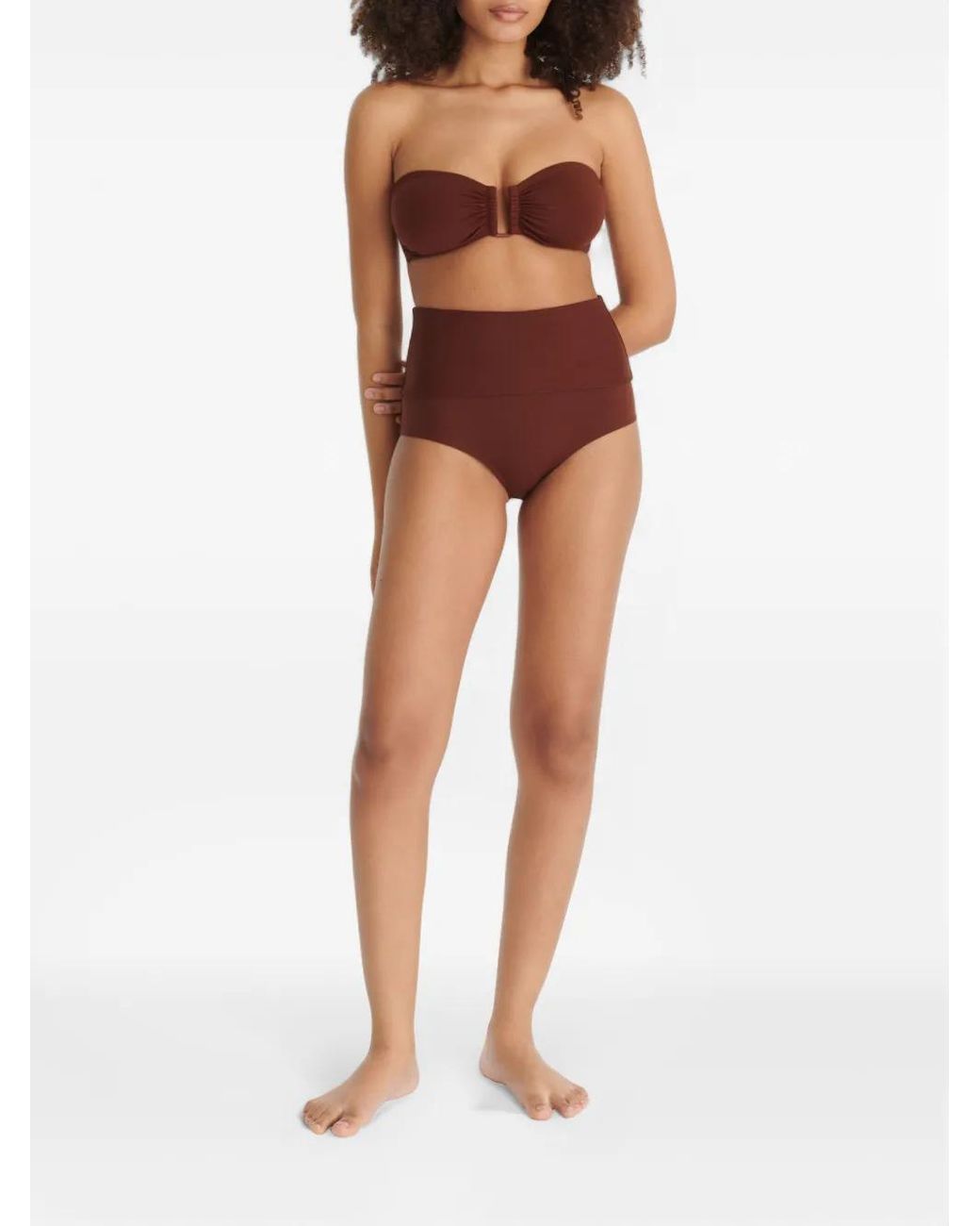 Eres Red Show Bikini Top