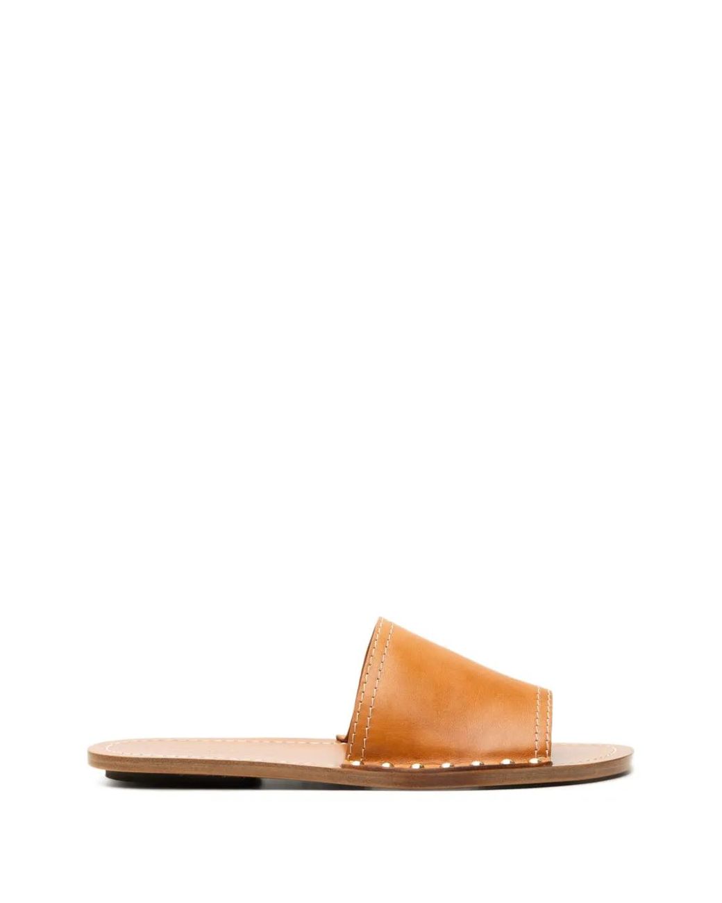 Totême Multicolor Studded Leather Slides